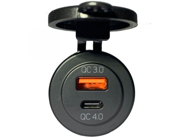 USB-C Lader met 2 uitgangen R-net