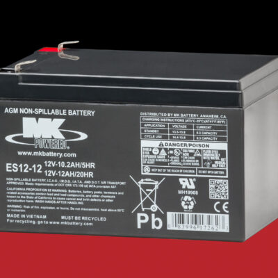 MK ES12-12 - 12V-12Ah AGM Accu