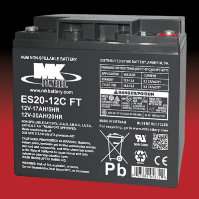 MK ES20-12 - 12V-20Ah AGM Accu