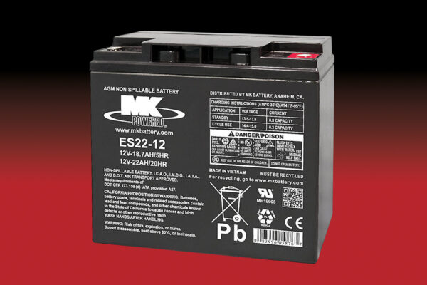 MK ES 22-12 - 12V-22Ah AGM Accu