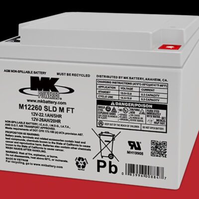 MK ES26-12 - 12V-26Ah AGM Accu