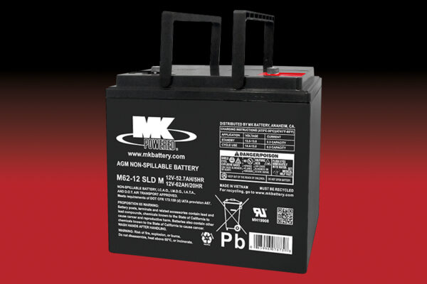 MK M62-12 SLD M  12V-62Ah AGM accu